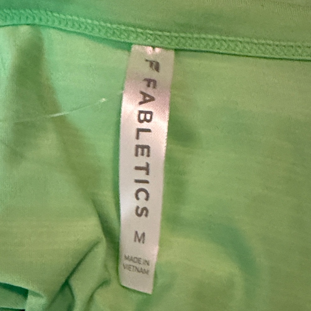 Fabletics Neon Green Muscle Tank - Picture 2 of 2
